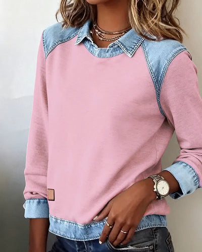 Luxe | Chic Long-Sleeved Blouse