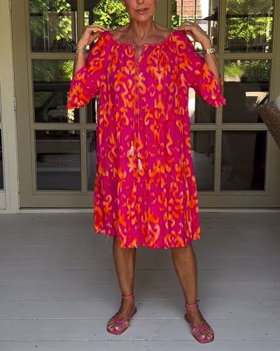 Cleo | Effortless Printed Dress