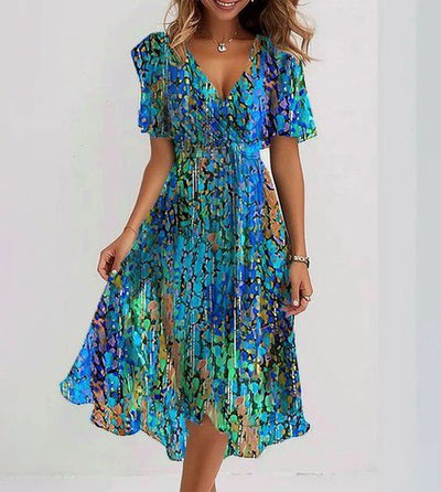 Azure | Chic Breezy Midi Dress