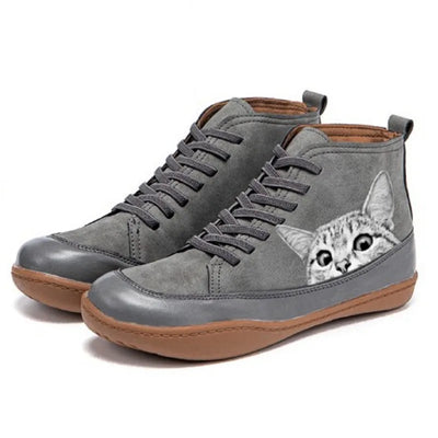 Cleo | Stylish Ankle Boots for Cat Lovers