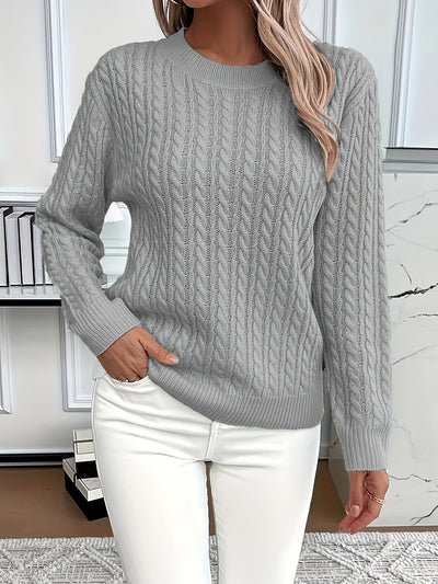 Cleo | Cozy Cable Knit Sweater