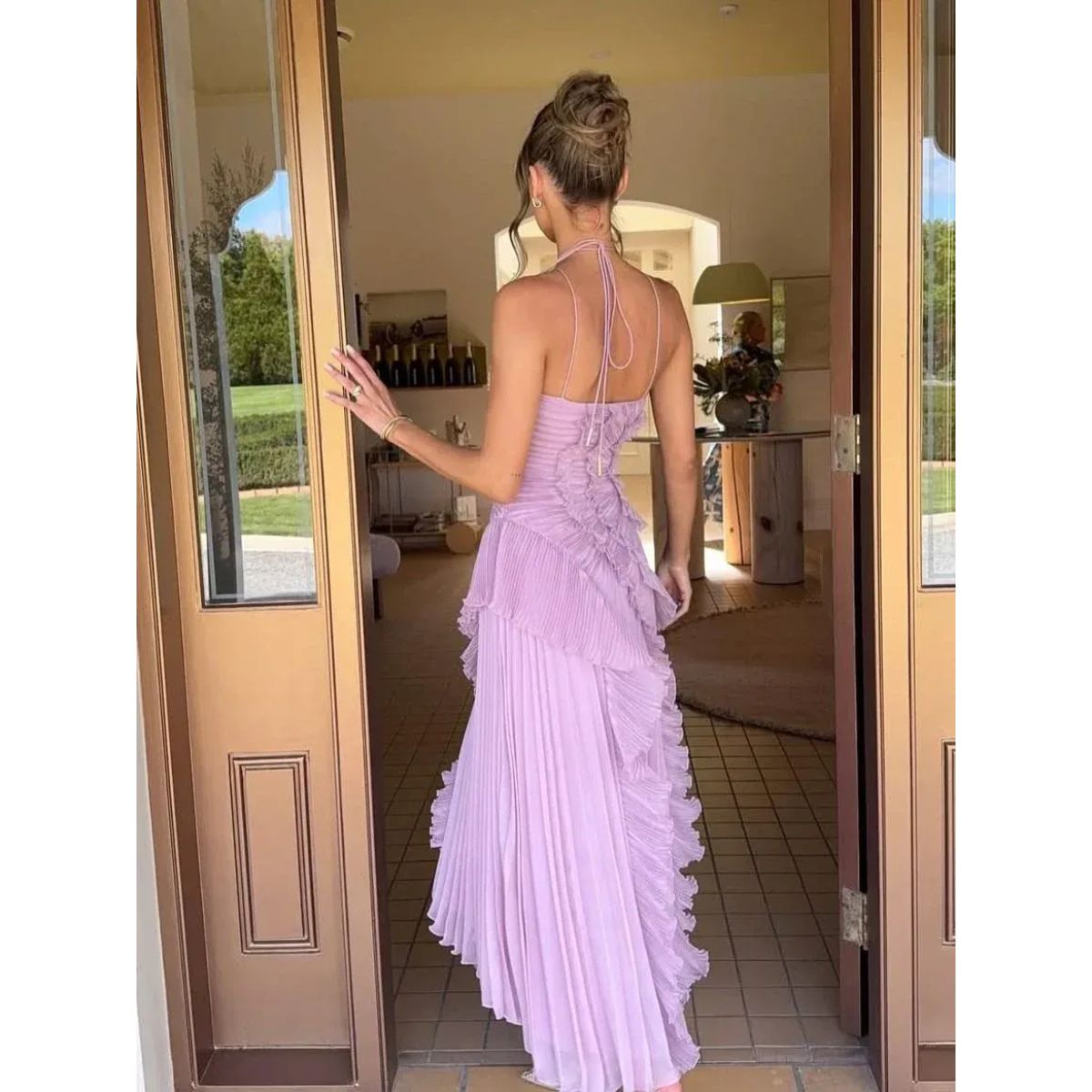 Lana | Flowy Ruffled Maxi Dress