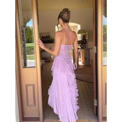 Lana | Flowy Ruffled Maxi Dress