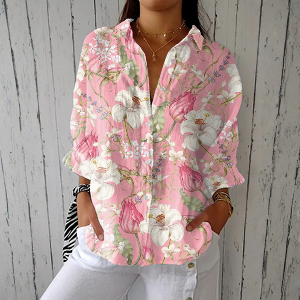 Fleur | Sophisticated Floral Blouse