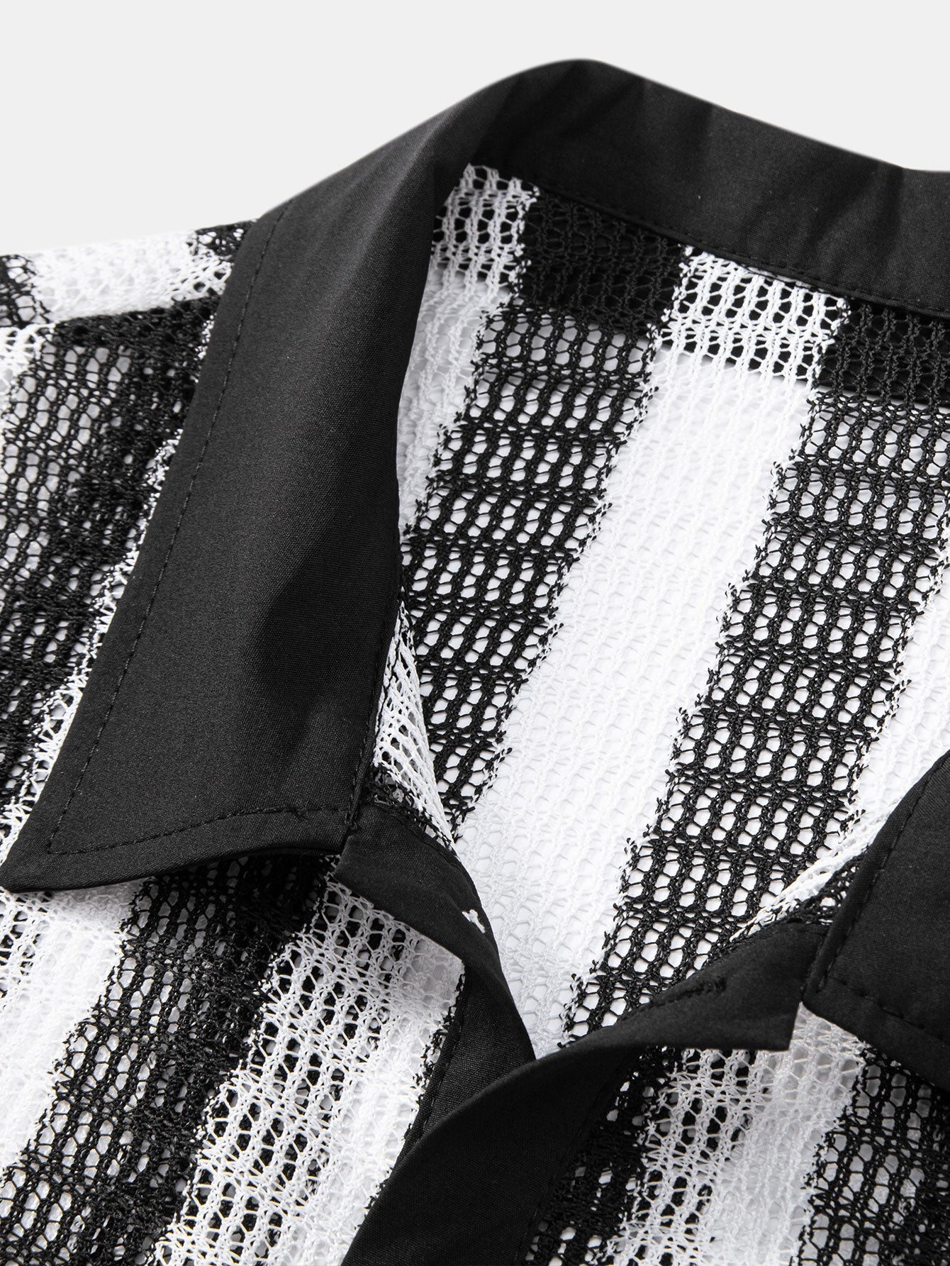 Breezy | Striped Button-Up Shirt