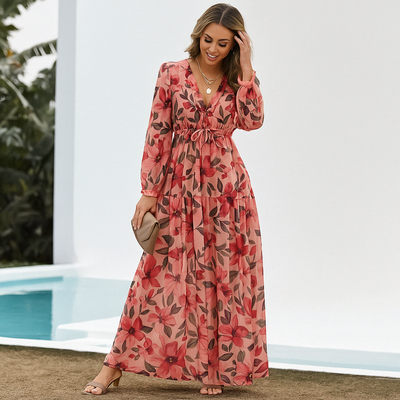 Zara | Chic Floral Midi Dress
