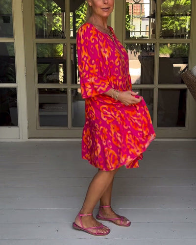 Cleo | Effortless Printed Dress