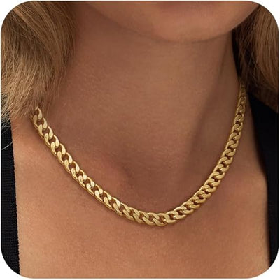 Cruz | Bold Gold Link Necklace