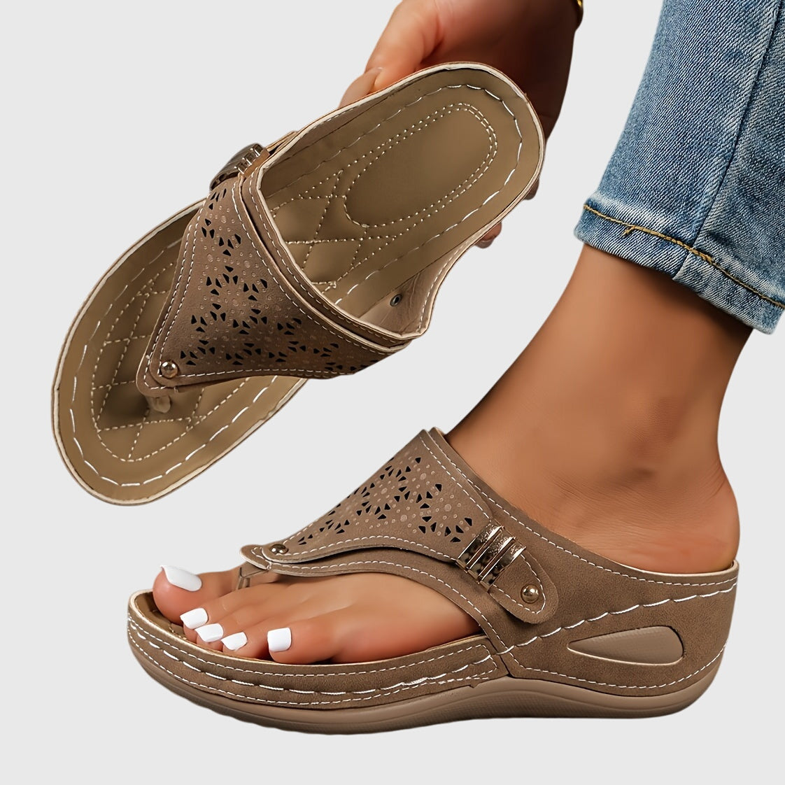 Juno | Cushioned Summer Sandals