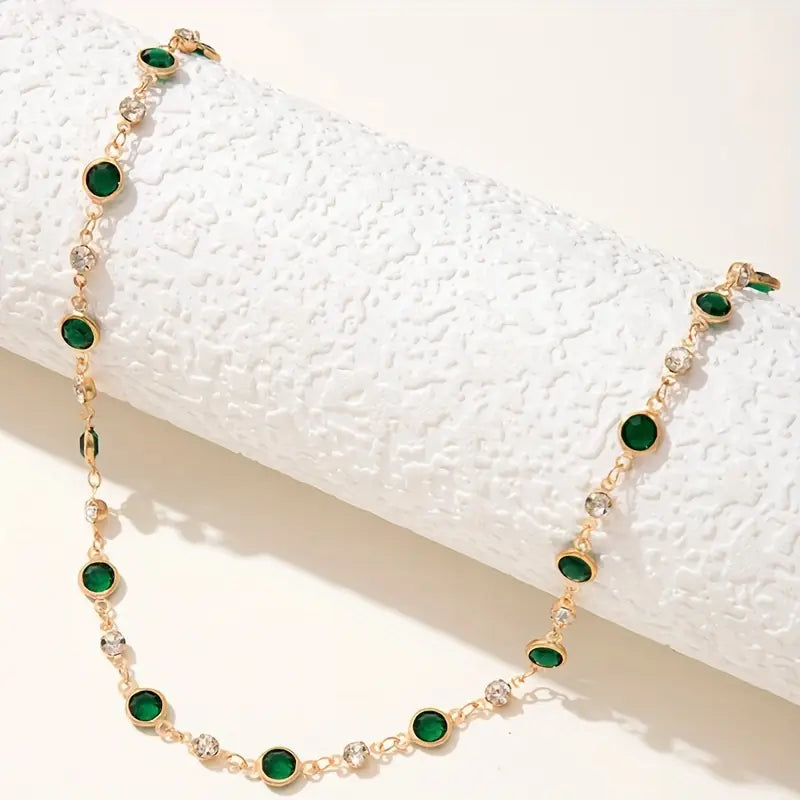 Verde | Stunning Green Pendant Necklace