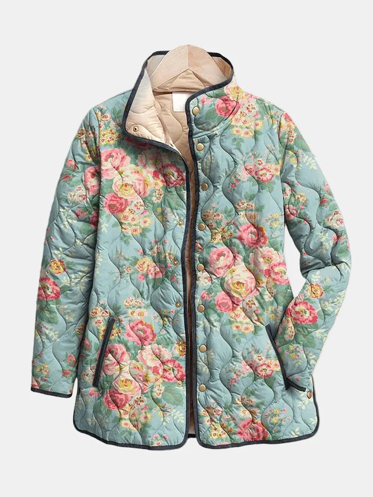 Fleur | Quilted Floral Jacket