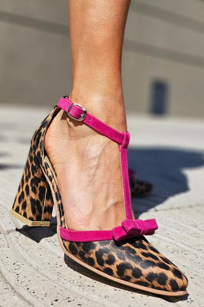 Zara | Vibrant Leopard Print Sandals