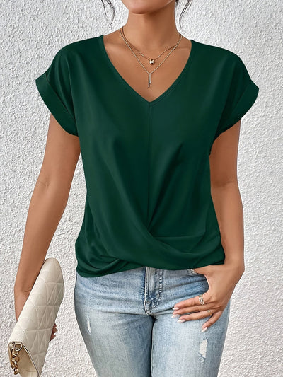 Luna | Elegant Twist-Front Top