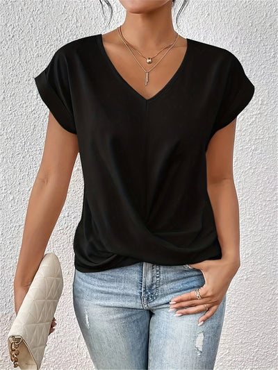 Luna | Elegant Twist-Front Top