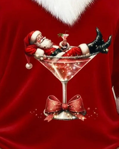 Cozy | Plush Christmas Long Sleeve Top