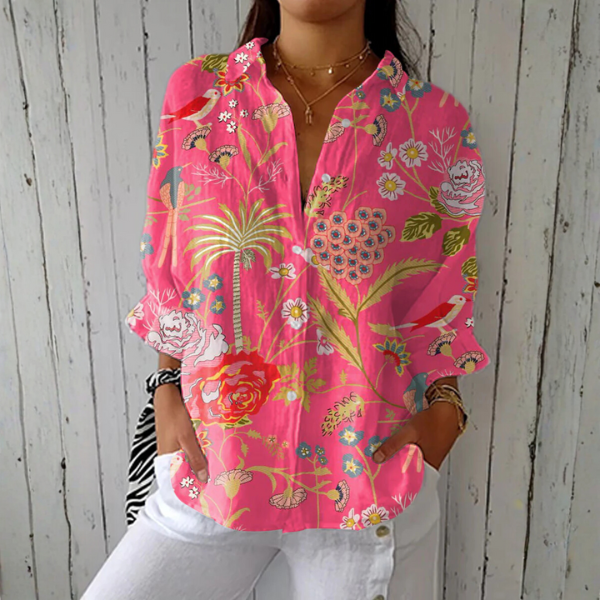Tropica | Vibrant Floral Blouse