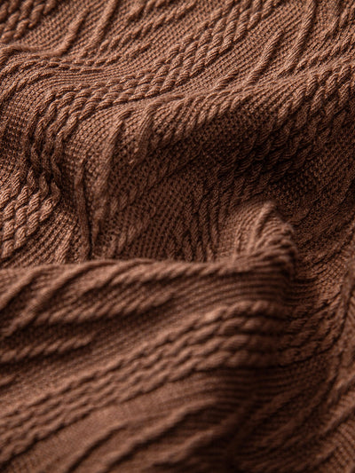 Nalu | Textured Cuban Shirt & Shorts