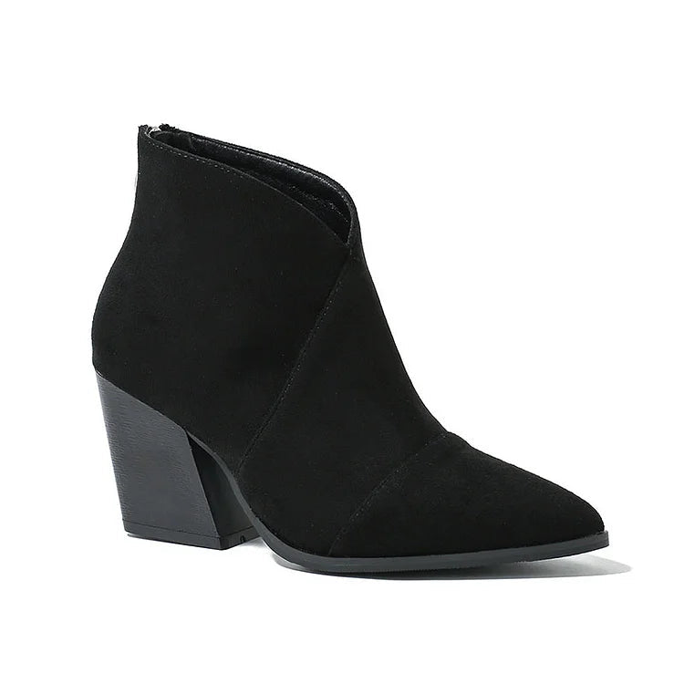 Cleo | Elegant Suede Ankle Boots
