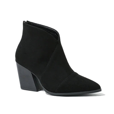 Cleo | Elegant Suede Ankle Boots