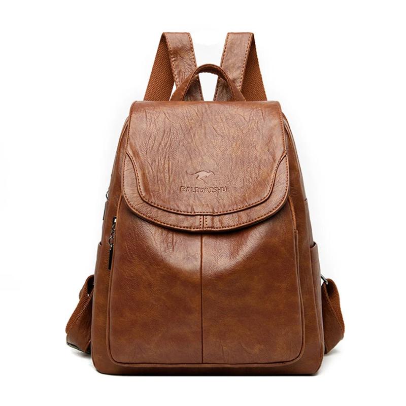 Riley | Chic Leather Backpack