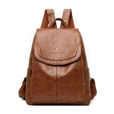 Riley | Chic Leather Backpack
