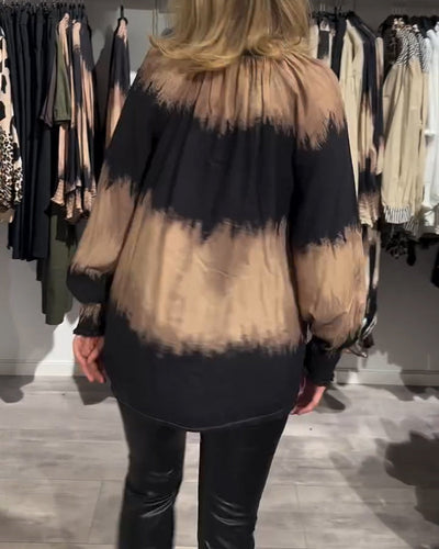 Breezy | Vintage Colour Block Blouse