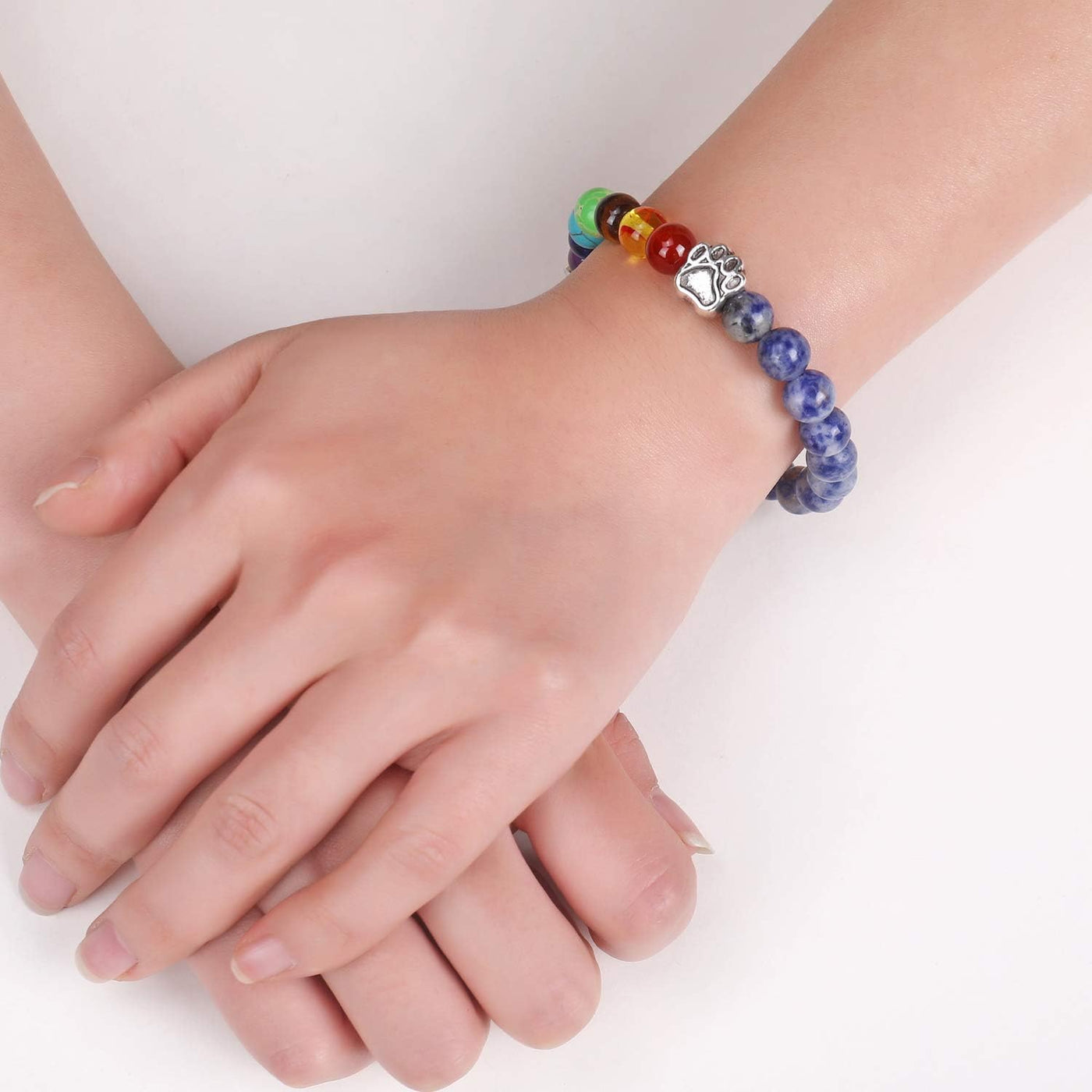 Elysium | Vibrant Chakra Pet Bracelet