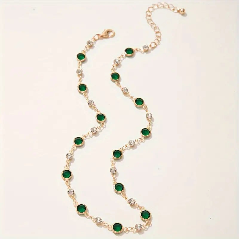Verde | Stunning Green Pendant Necklace