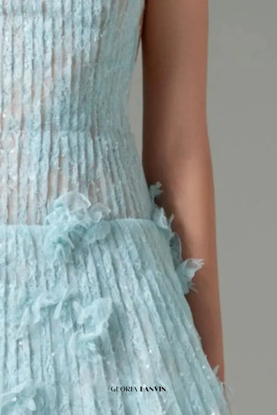 Aqua | Sleeveless Lace Mini Dress
