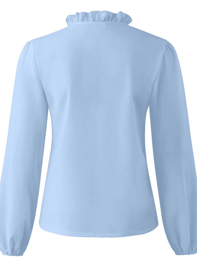 Maisie | Ruffled V-Neck Blouse