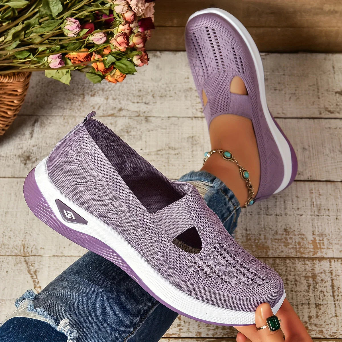 Nora | Supportive Slip-On Shoes