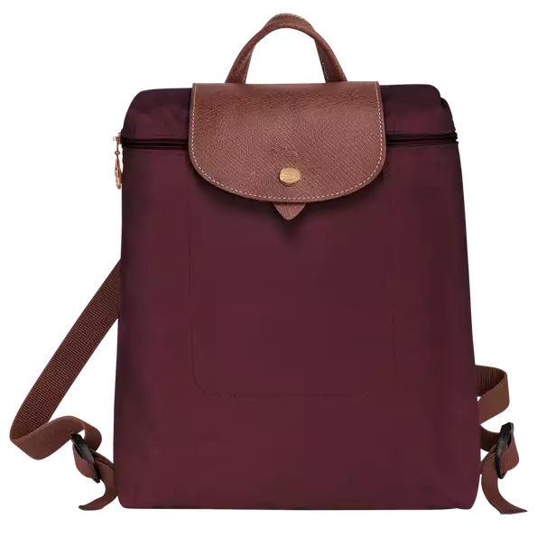 Burgundy | Stylish Oxford Backpack