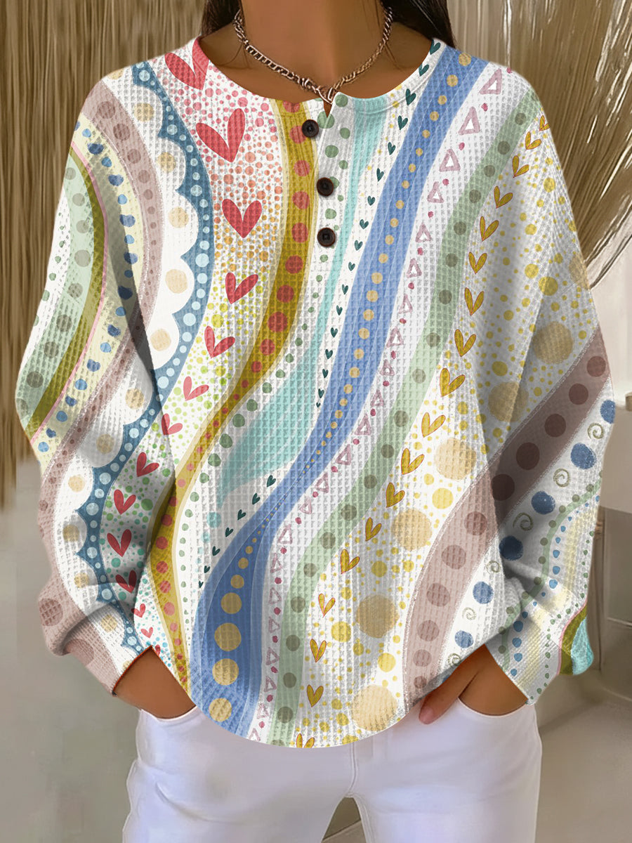 Luna | Colourful Stripe Sweater