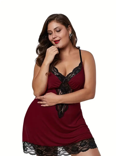Sophie | Lace V-neck Nightdress