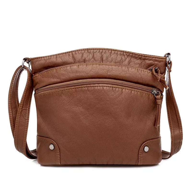 Freya | Chic Leather Shoulder Bag