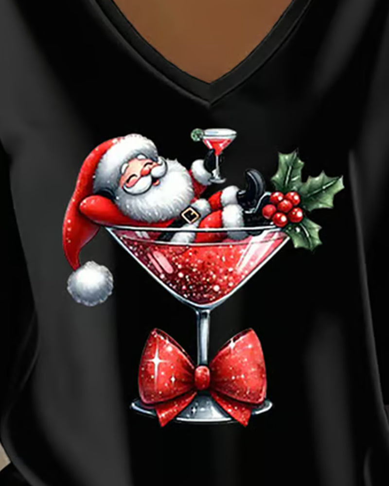 Jolly | Festive Wine Glass Top