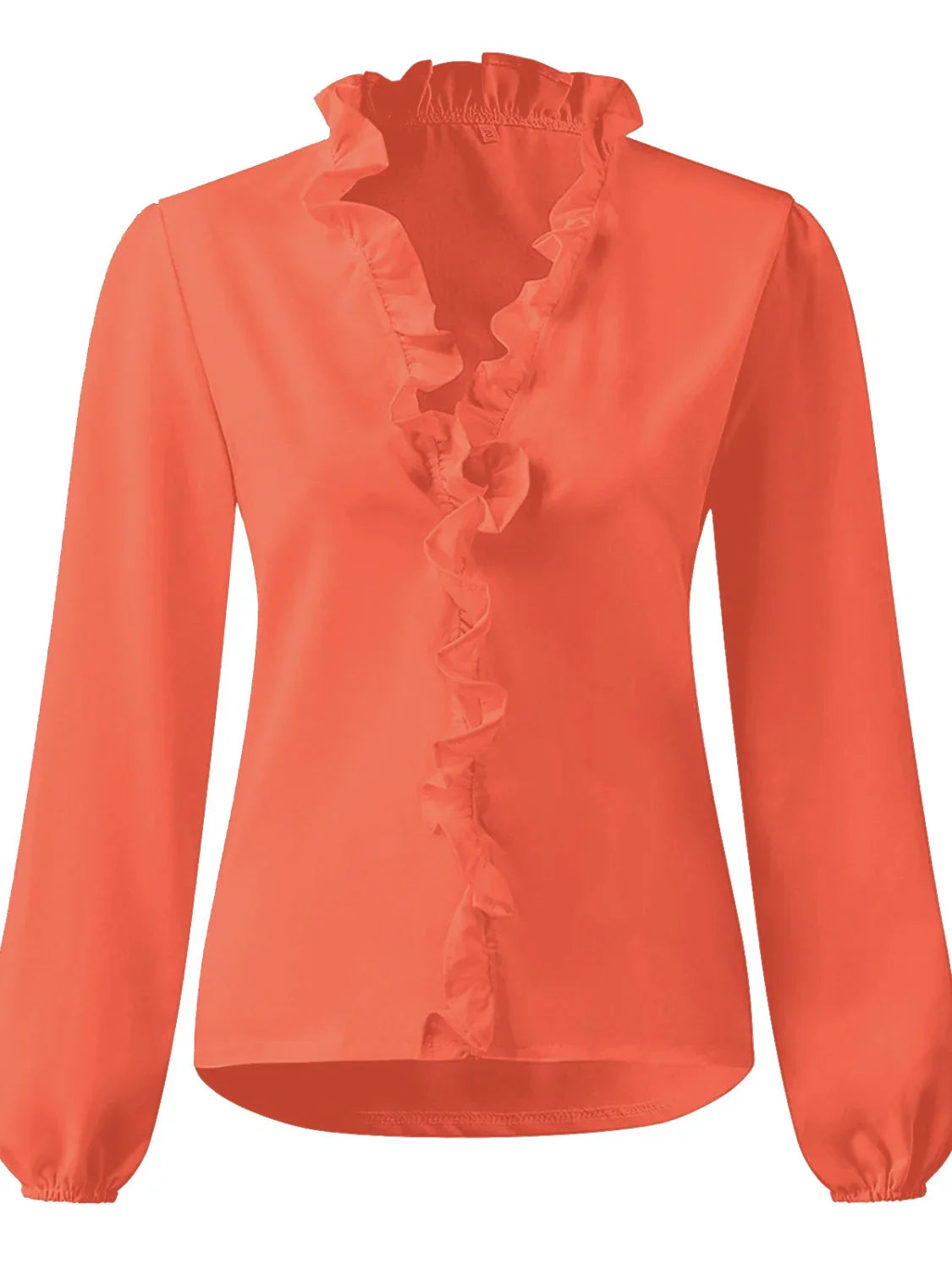 Maisie | Ruffled V-Neck Blouse