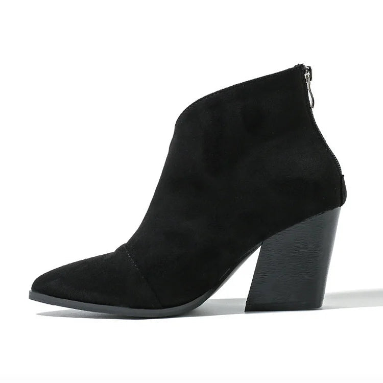 Cleo | Elegant Suede Ankle Boots