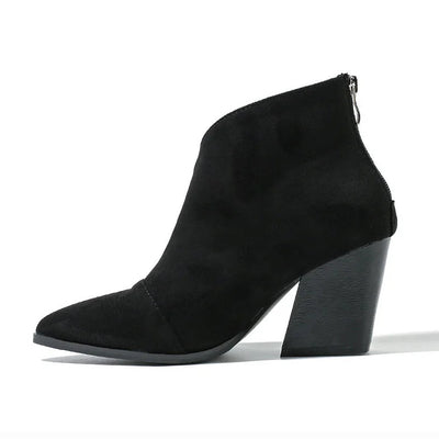 Cleo | Elegant Suede Ankle Boots