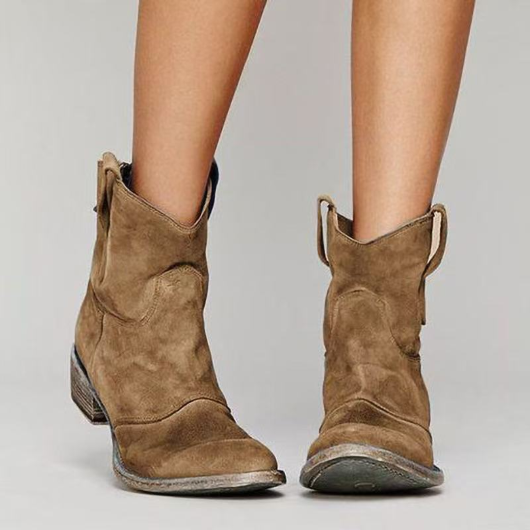 Luna | Chic Suede Ankle Boots