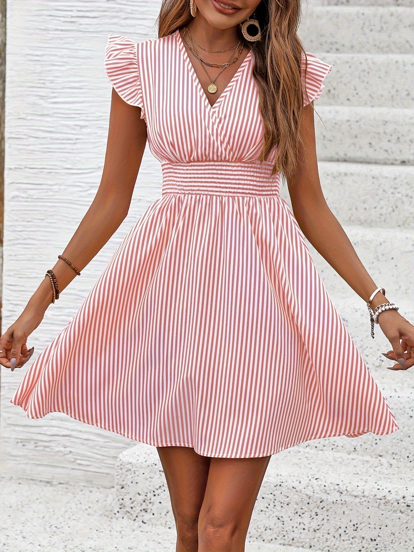 Nala | Breezy Striped Summer Dress