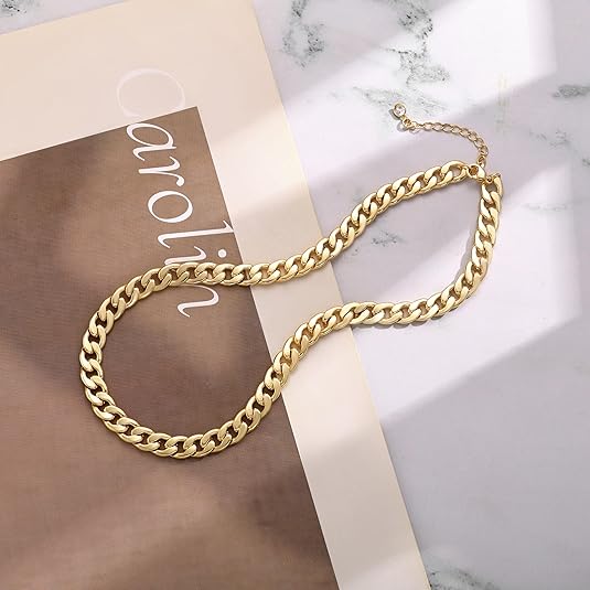 Cruz | Bold Gold Link Necklace