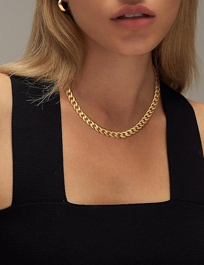 Cruz | Bold Gold Link Necklace