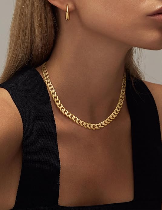 Cruz | Bold Gold Link Necklace