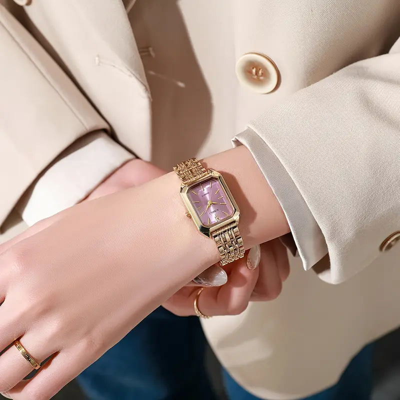 Zara | Luxe Gold Link Watch