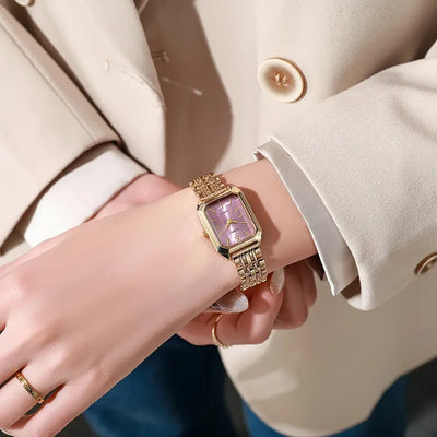 Zara | Luxe Gold Link Watch