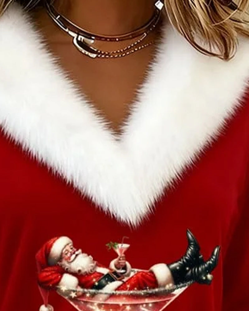 Cozy | Festive Long Sleeve Top