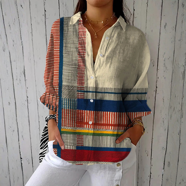 Breezy | Artistic Print Blouse