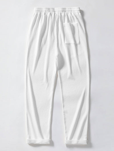 Cove | Stripe Knitted Polo & Trousers