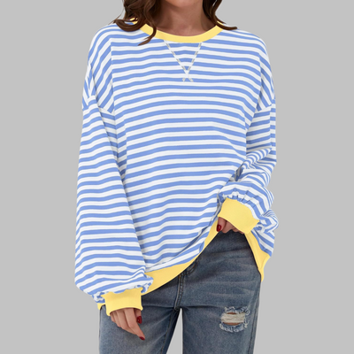 Mira | Cozy Striped Sweater